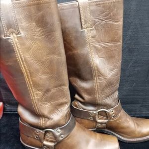 Knee high frye boots